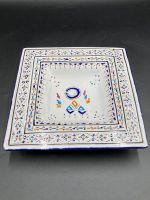 Dekoteller | Keramik | ca. 27 x 27 cm