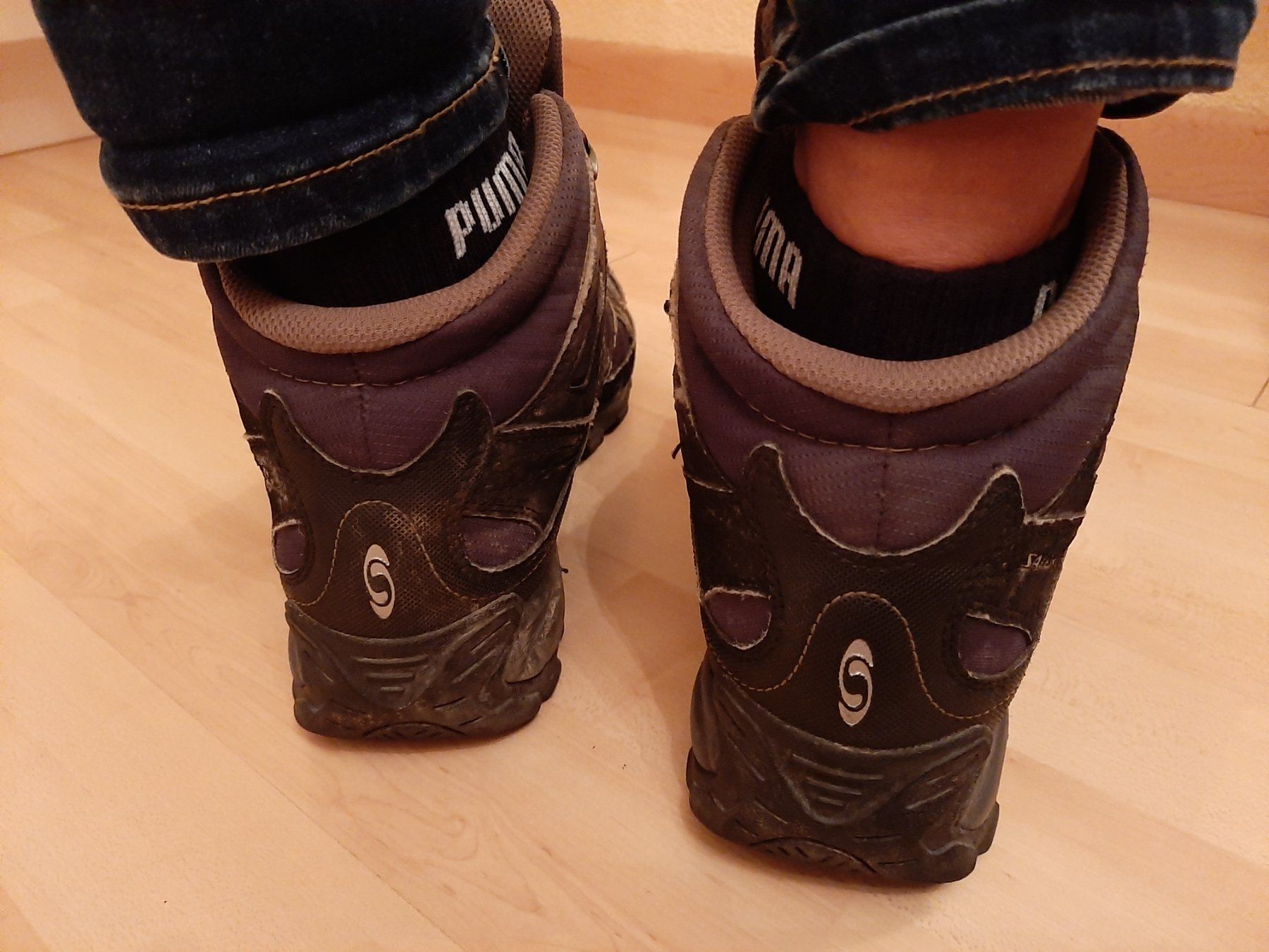 Salomon Herrenschuhe: SALOMON Wanderschuhe Schuhe Trekkingschuhe Bergschuh GoreTex – Gebraucht aus Wilderswil von SFSw 3