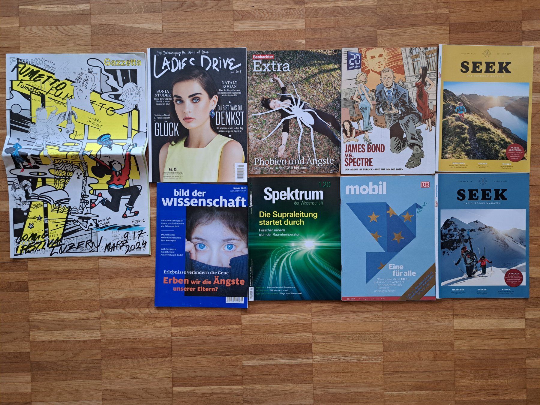 Riviste & Magazine: 9 Zeitschriften - Konvolut – Usato da Zwingen venduto da Tigertimmi 1