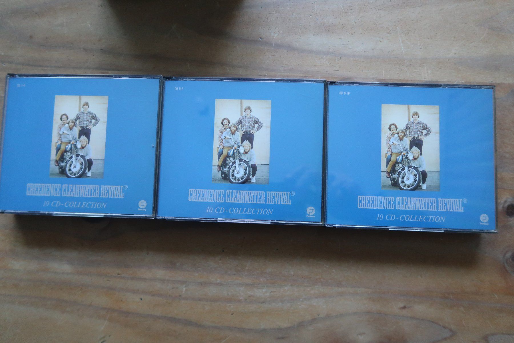 CDs: CREEDENCE CLEARWATER REVIVAL - 10 CD COLLECTION – Gebraucht aus Basel von Patiscat 7