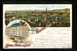 Litho Bern, Löwen Hotel du Lion, Gesamt