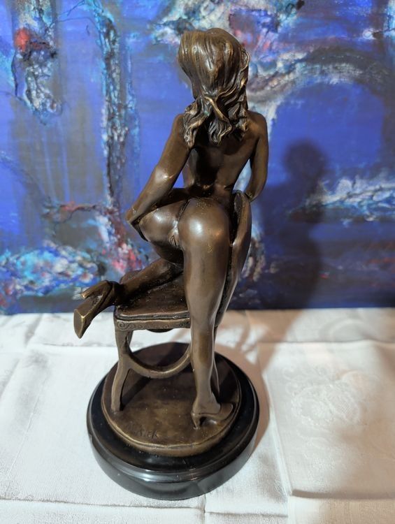 Statuette: Erotik Bronze Lady – Usato da Vilters venduto da Flohmi2020 3