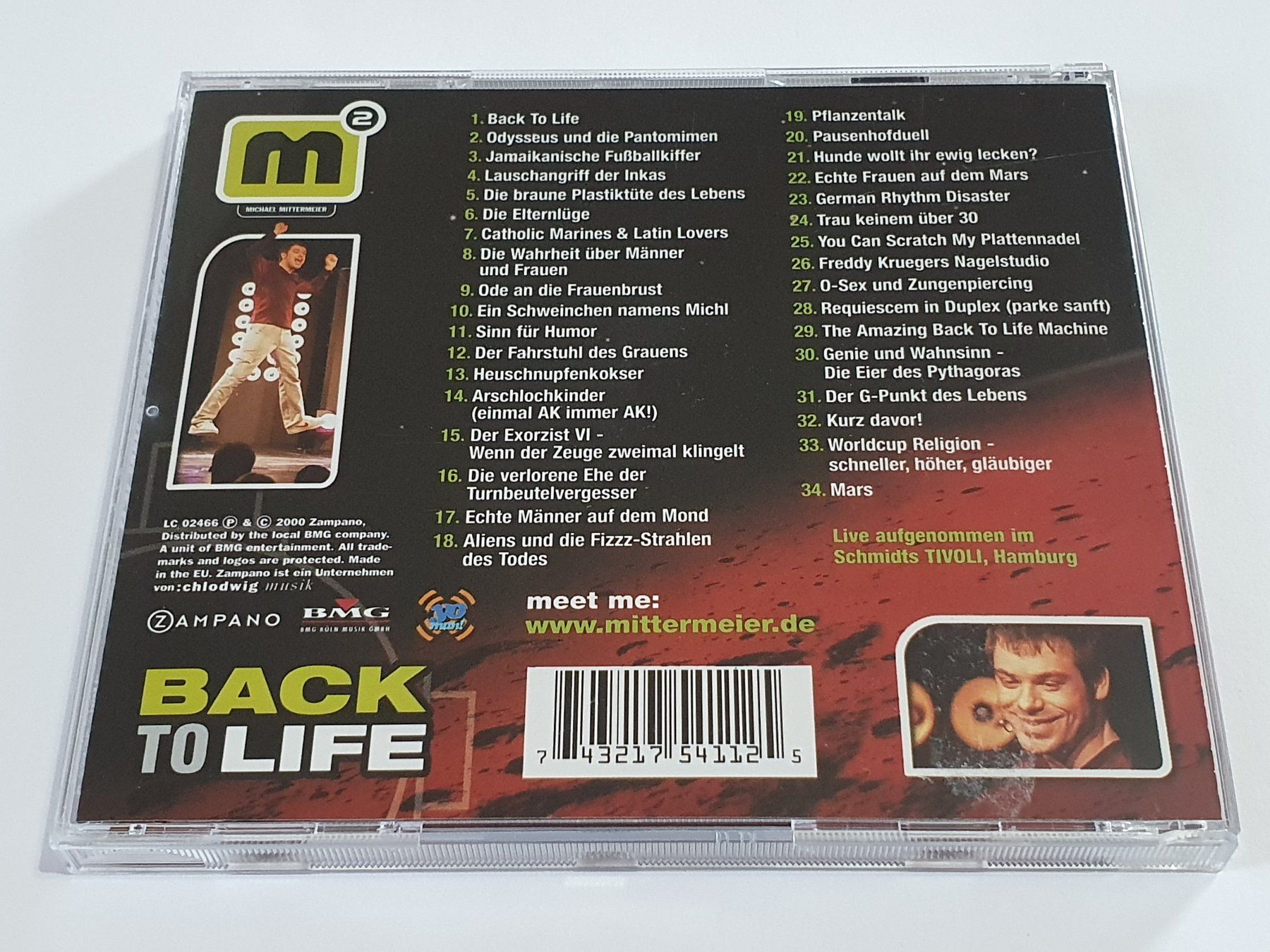 CDs: Michael Mittermeier - Back To Life | CD – Gebraucht aus Dietlikon von Skylab007 1