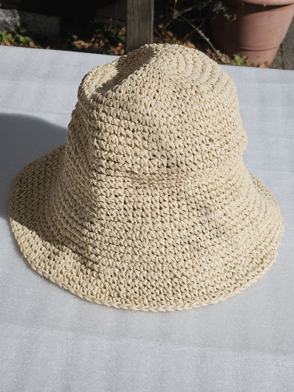Copricapi, berretti & cappellini: Sommerhut geflochten beige – Usato da Wettingen venduto da Sk8ertomda