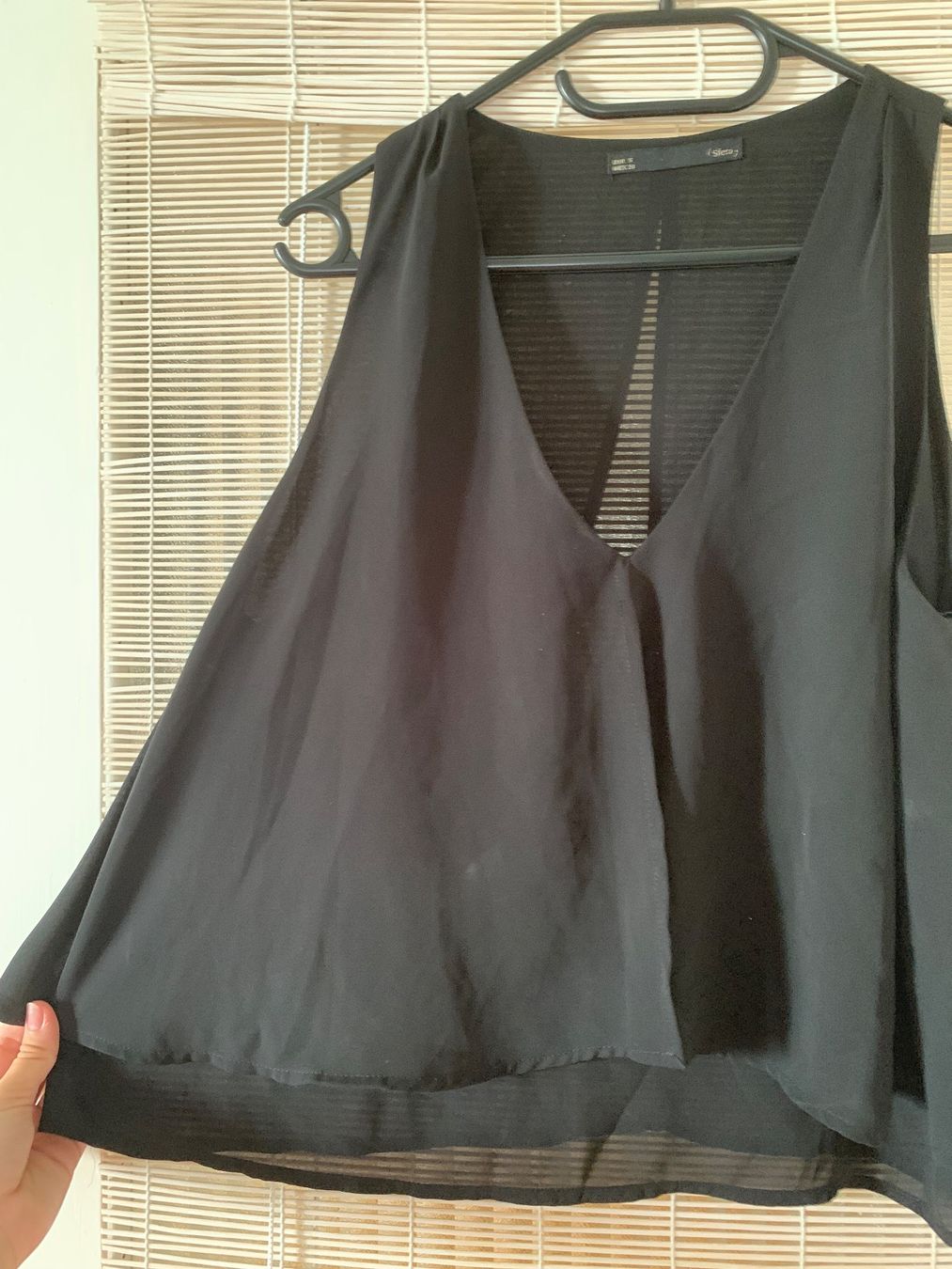 Top: Top noir transparent – Usato da Montreux venduto da iza_peche8 1
