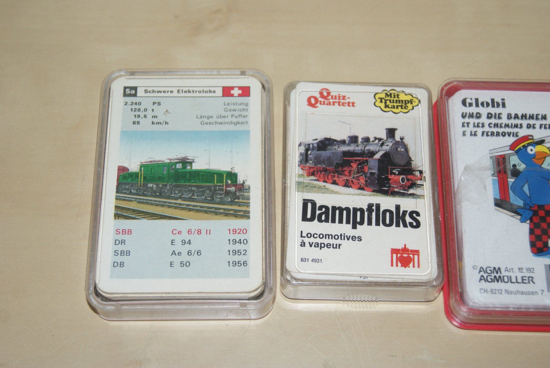 Giochi: Alte Eisenbahn Quartette - Komplette Set – Usato da Zürich venduto da Widi1 1