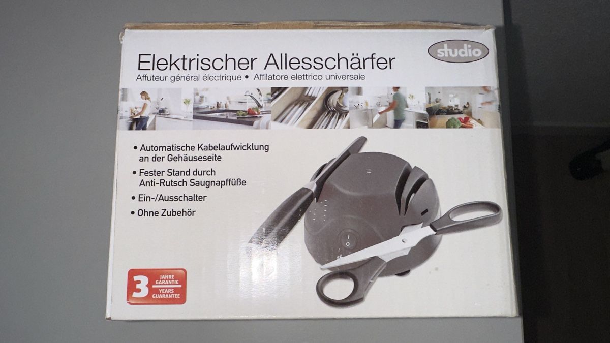 Küchengeräte: Elektrischer Allesschärfer Studio – Neu (gemäss Beschreibung) aus Rafz von Tueni1 3