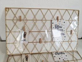 3 Stk. neuwertige Wand Foto Halter