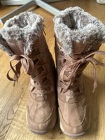 Winter Boots girls size 34, pink, with fur lining