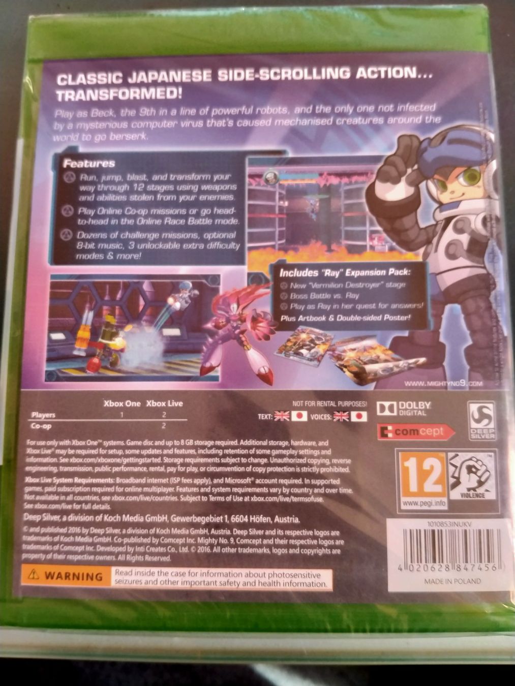 Microsoft Giochi: Mighty No. 9 - Ray Edition - Xbox One – Nuovo e nell'imballaggio originale da Seseglio venduto da Stebu74 1