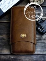 Elegantes Zigarrenetui Zigarren Etui Reisehumidor Neu