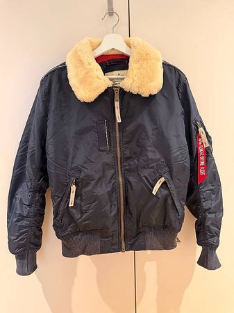 Alpha Industries Bomberjacke dunkelblau