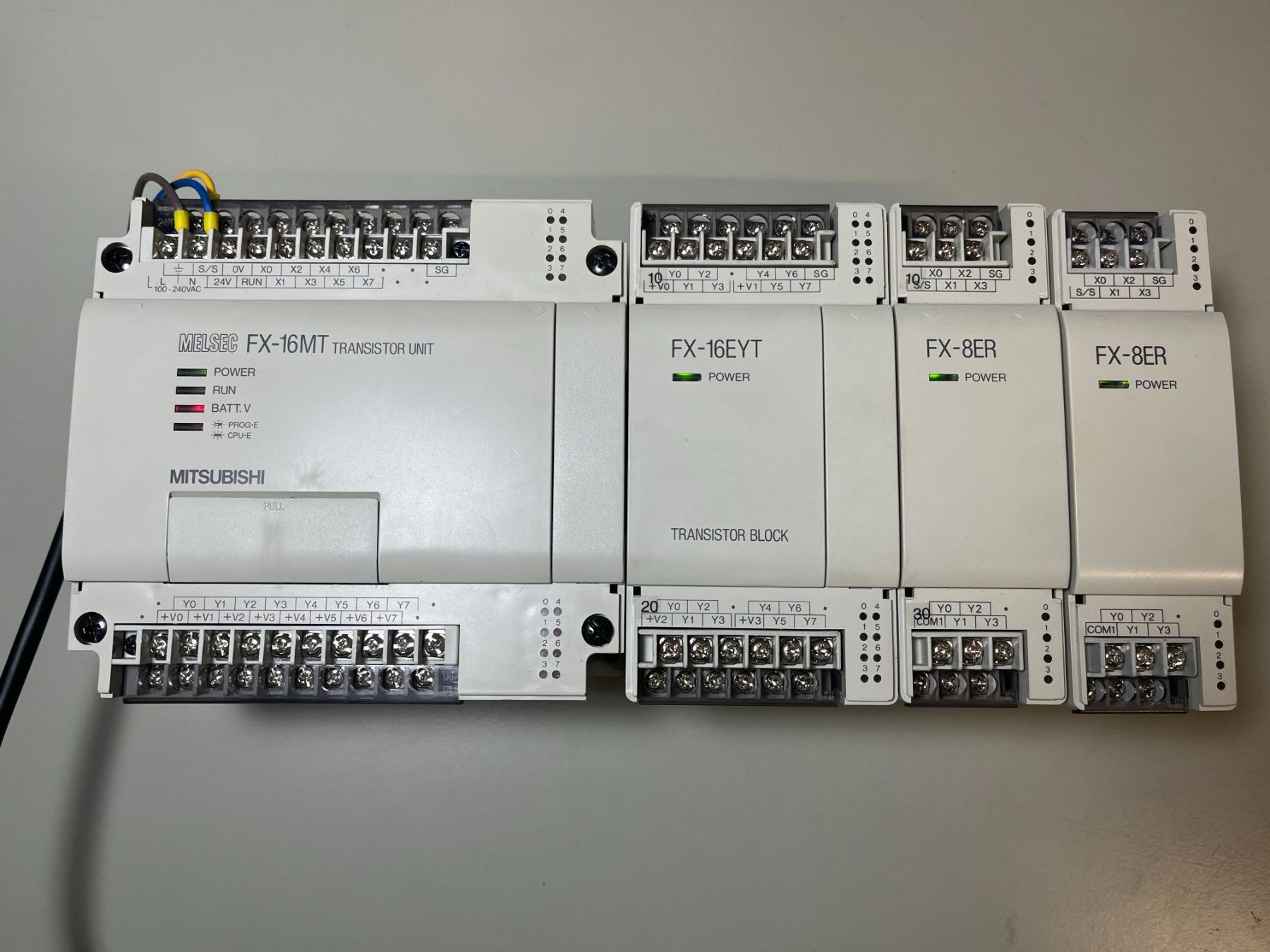 Mitsubishi Elektronikbauteile: Mitsubishi MELSEC SPS Baugruppe – Defekt aus Jenaz von Speedy350 1