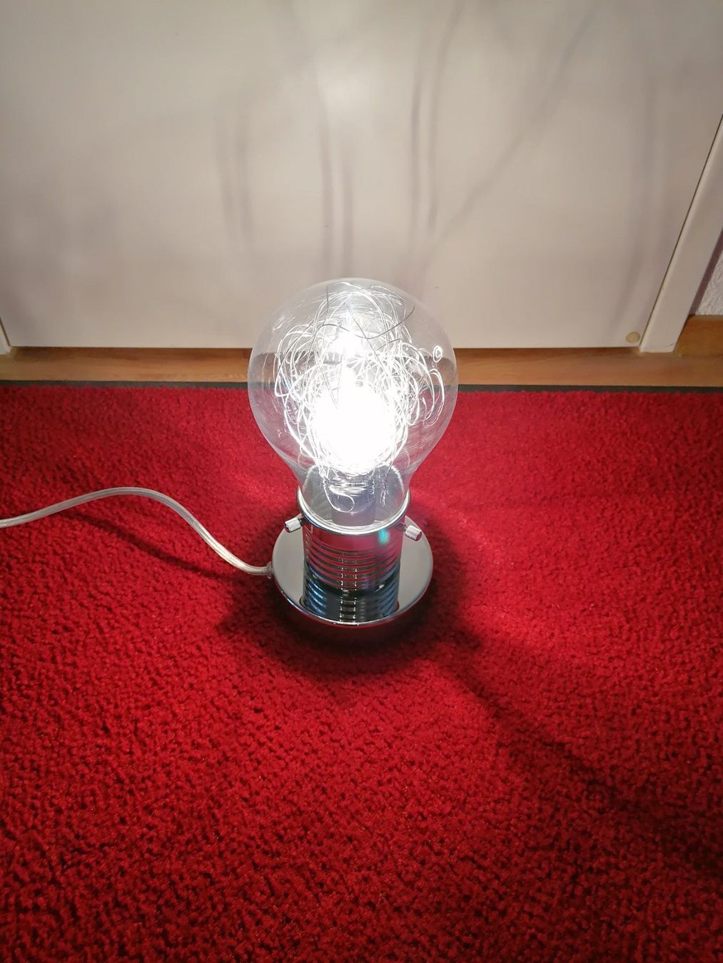 Lampen: Deko Tischlampe Edelstahl Optik – Gebraucht aus Muri AG von goodmood17 1