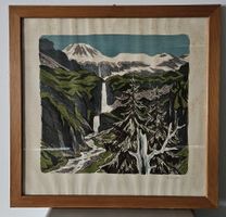 Stauffer Fred Farblithografie Handsigniert Geltenschuss