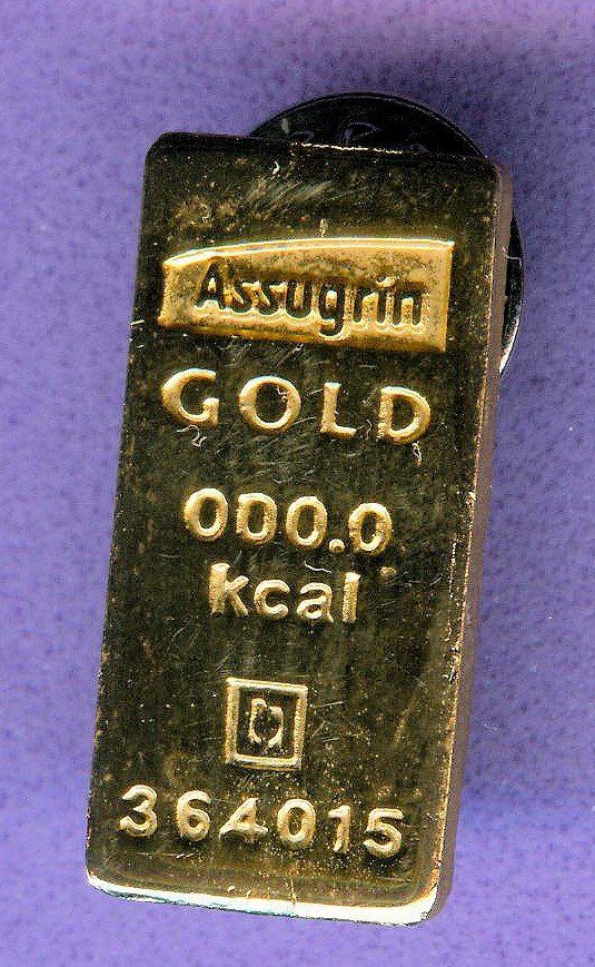 Plaketten & Abzeichen: Assugrin  GOLD – Gebraucht aus Winterthur von Sammleroase