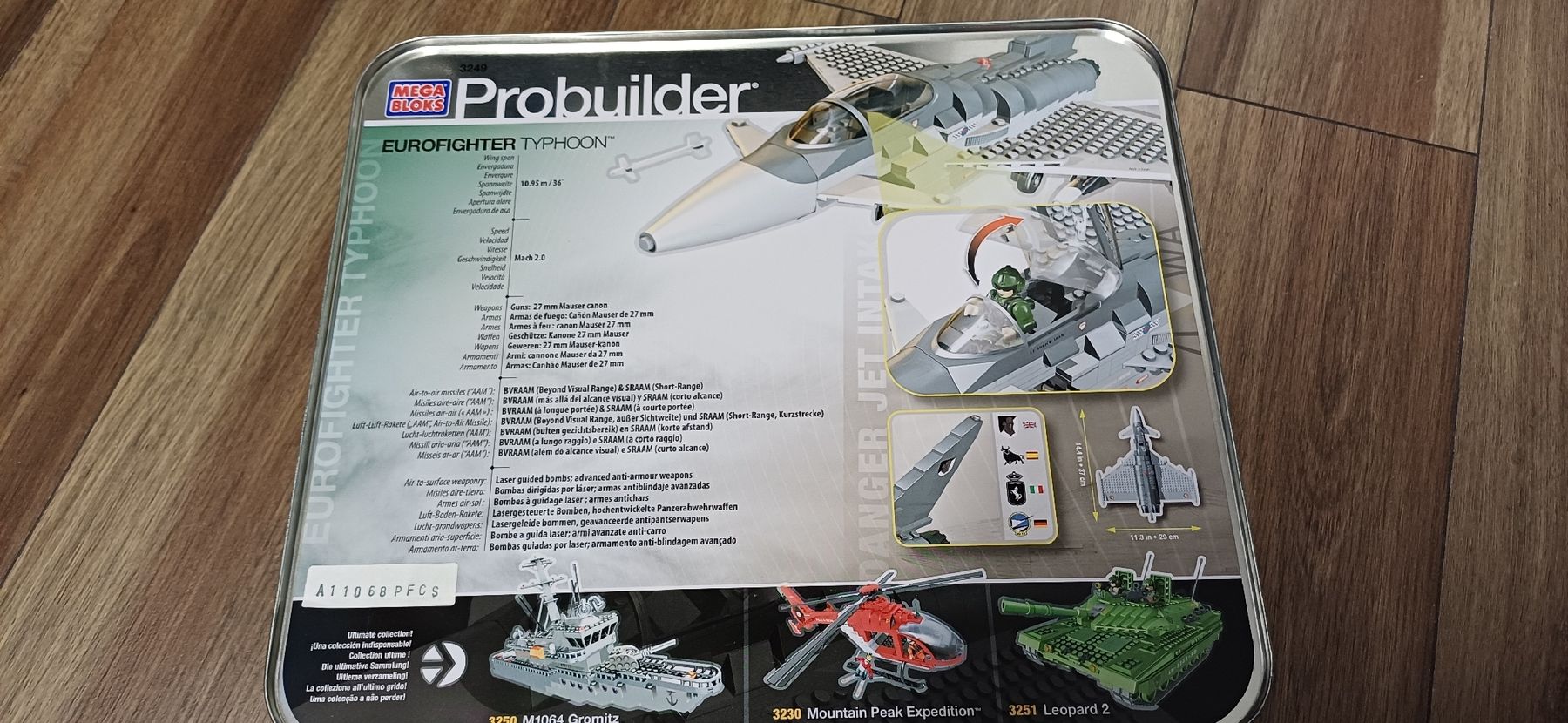 Kit di modellismo & Modellini statici: MEGA BLOKS Eurofighter Typhoon – Nuovo e nell'imballaggio originale da Schachen LU venduto da Passagier959 1