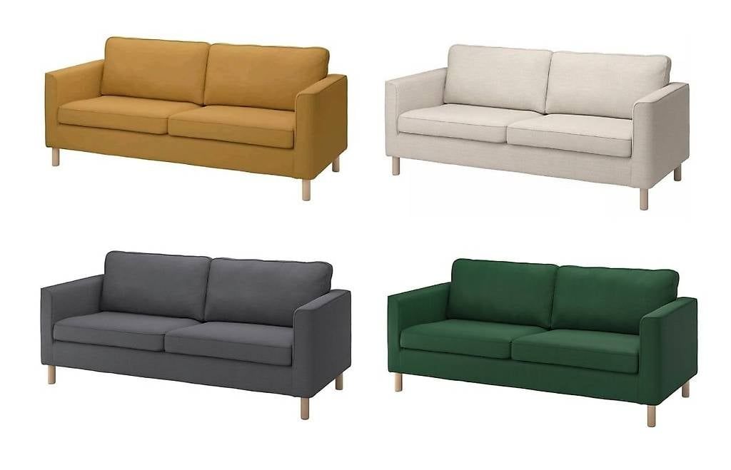 Divani: PÄRUP Bezug 3er-Sofa, verschiedene Farben – Usato da Basel venduto da art_prk8