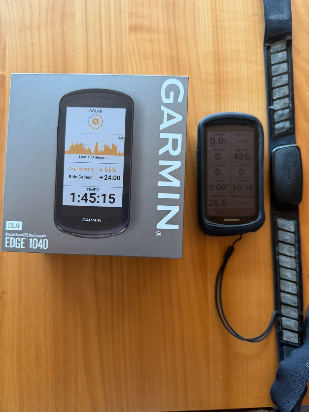 Garmin Computer & Strumenti di misurazione: Garmin Edge 1040 Solar – Usato da Langenthal venduto da Schallair 3