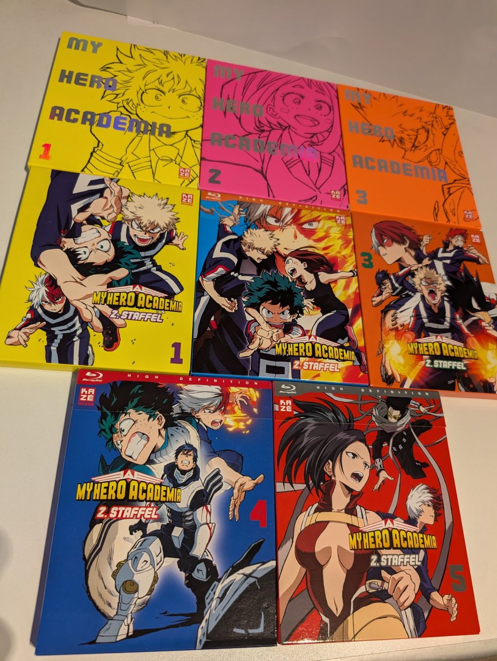 Tutti i DVDs: My Hero Academia Staffel 1+2 – Usato da Oberengstringen venduto da Marco8952 2
