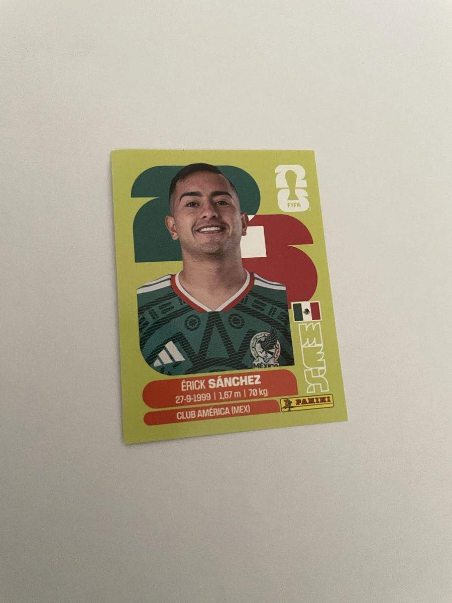 Panini Carte collezionabili: FIFA WM 2026 Erick Sanchez MEX 14 – Nuovo (secondo la descrizione) da Winterthur venduto da Cobraforce