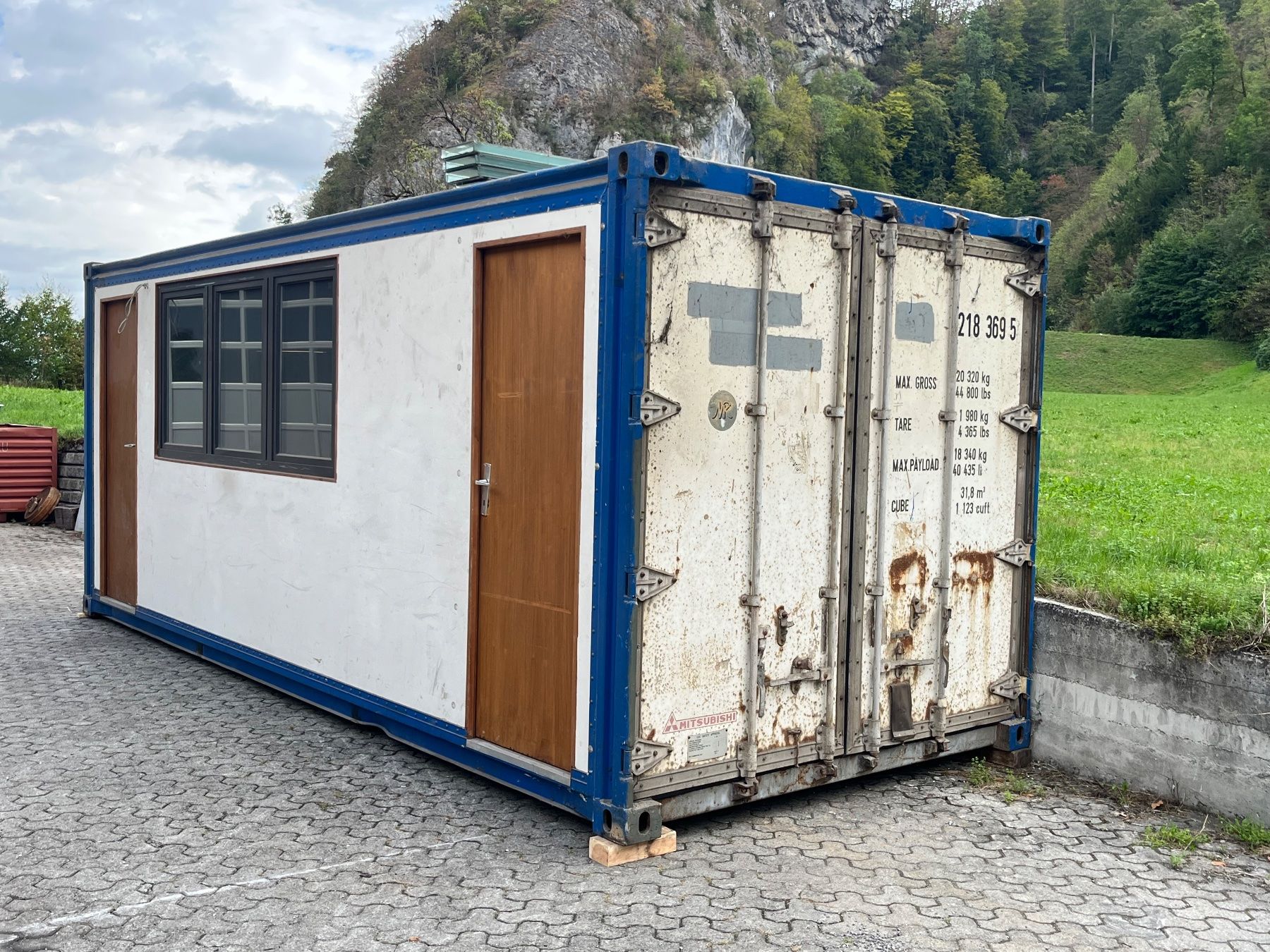 Conteneurs de construction: Bürocontainer Seecontainer WC Dusche Container Baucontainer – D'occasion à Giswil par harw 3