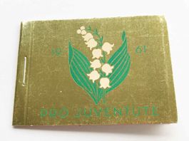 Pro Juventute 1961 Markenheft Nr. 10**
