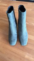 Bottines Katy Perry daim vert talon original bon état