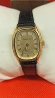 Pierre Cardin Damenuhr Quarz Goldfarben Leder guter Zustand