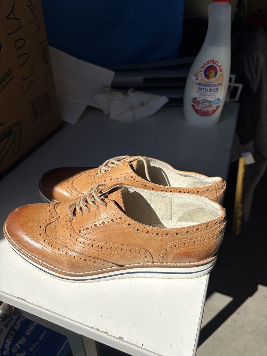 Anna Field Scarpe da donna: Scarpe stringate donna cuoio stile brogue nuove – Nuovo (secondo la descrizione) da Giubiasco venduto da mol_f9mf 2