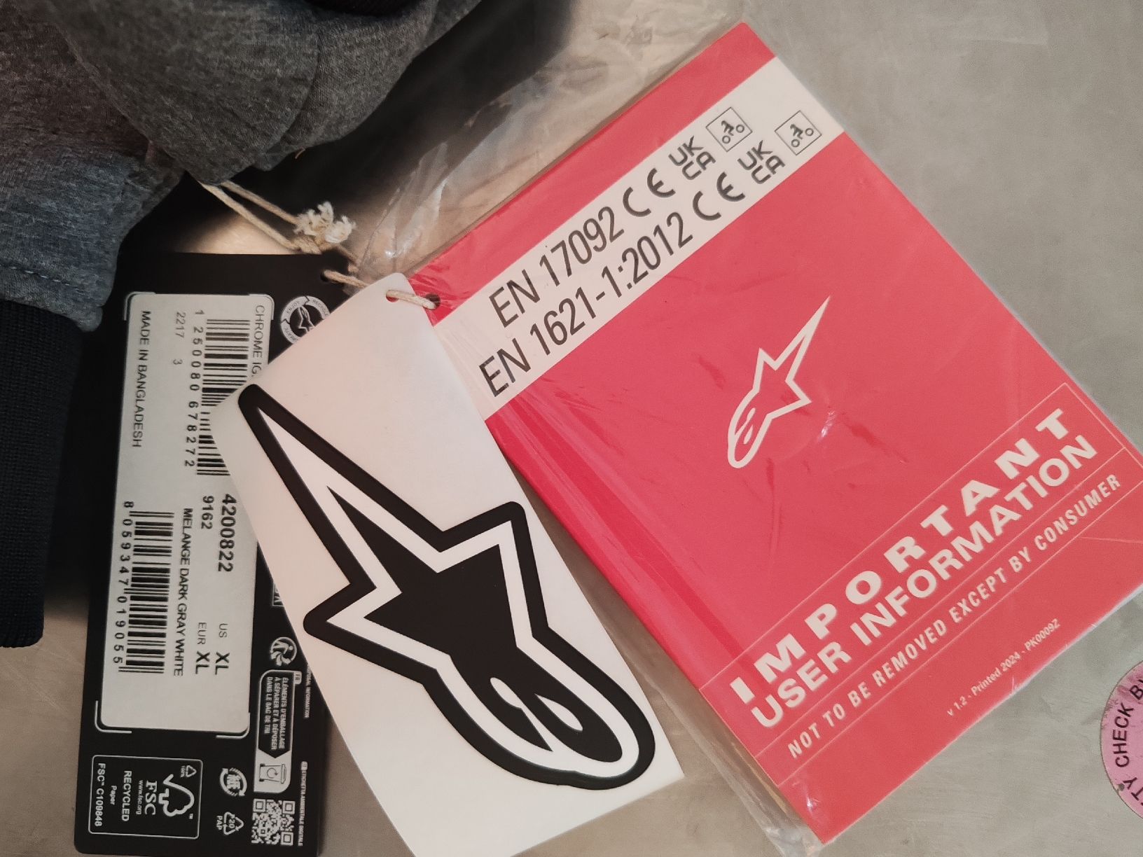 Alpinestars Maglioni & Felpe: Alpinestars Chrome Ignition Hoodie – Nuovo (secondo la descrizione) da Bern venduto da PrettyGood 6