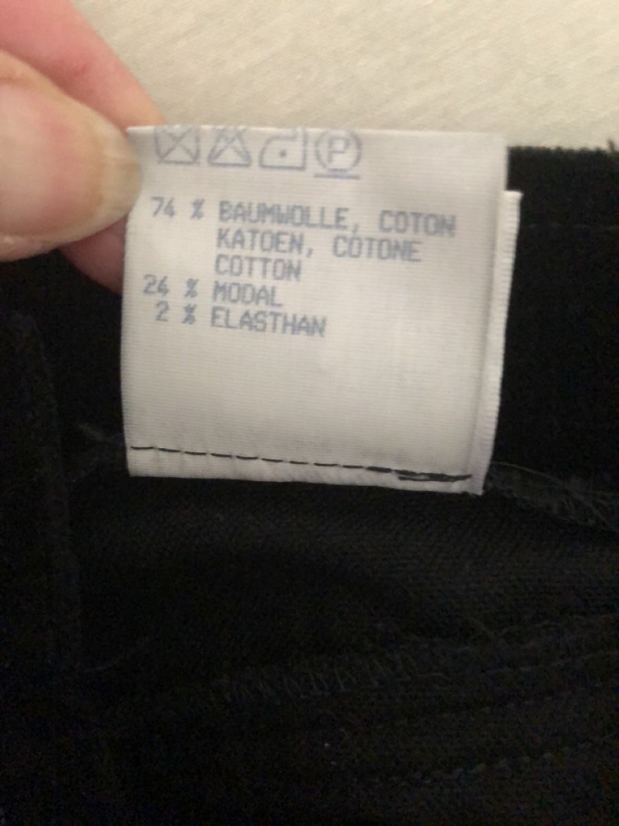 Betty Barclay Pantaloni: Schwarze Jeans Samthose – Nuovo (secondo la descrizione) da Solothurn venduto da Congela 5