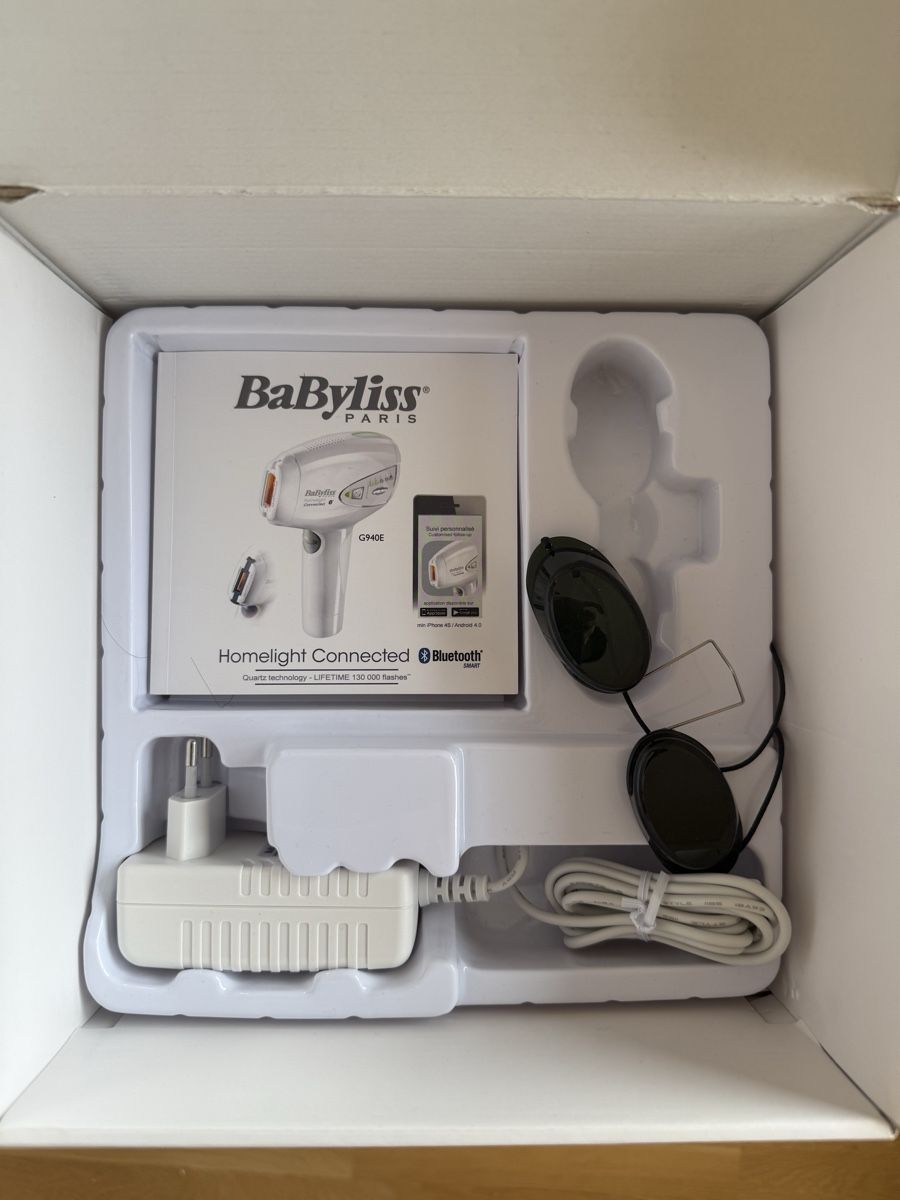 BaByliss Epiliergeräte: Babyliss Homelight Connected IPL Haarentfernung – Neu und originalverpackt aus Dietikon von ValeM. 3