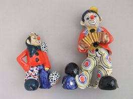 Fayence Keramik Clowns - Jakob Haas
