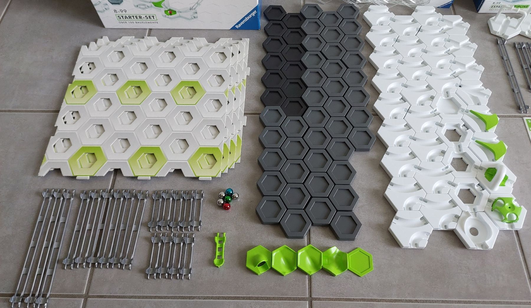 Ravensburger Kit di costruzioni: GraviTrax Starter-Set + Zipline + Catapult Expansions – Usato da Waldkirch venduto da Cswys 3