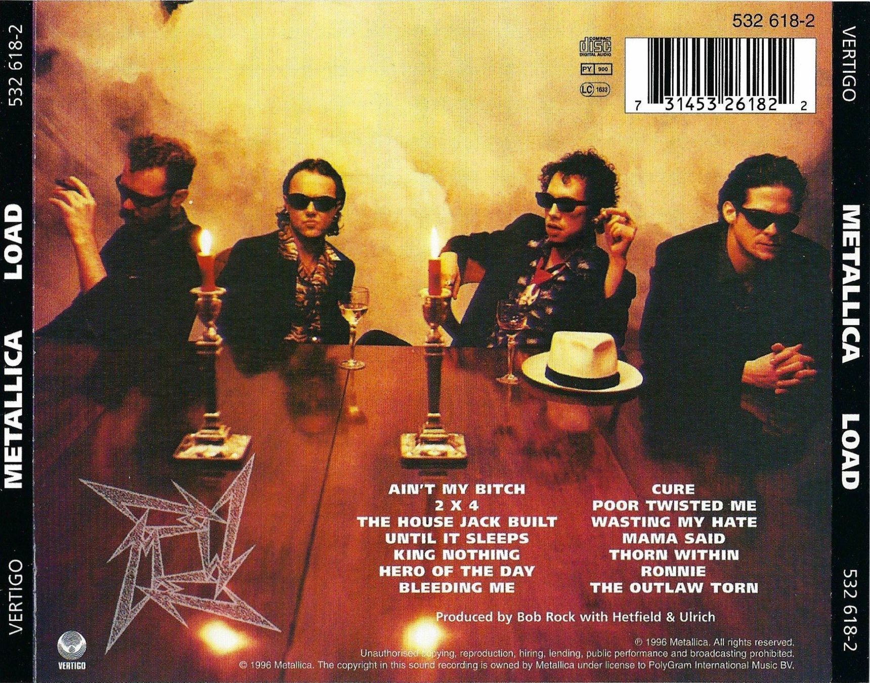 CDs: CD: METALLICA - Load – D'occasion à Rotkreuz par groeli69 1