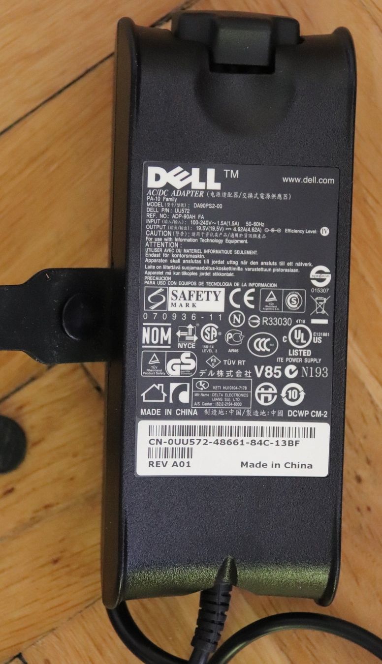 Dell Unità & Adattatore: Dell Netzgerät Netzteil 19.5V, 90W AC Adapter – Usato da Bern venduto da Thaisel 2