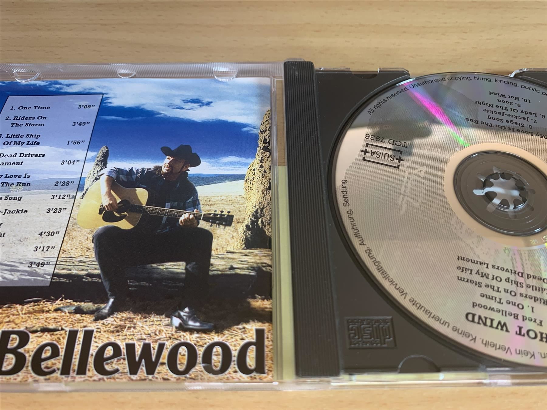 CD: Fred Bellewood - Hot Wind – Usato da Rikon im Tösstal venduto da Alpenmutz 2