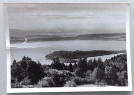 Ferienheim Prägelz, Blick gegen Bielersee