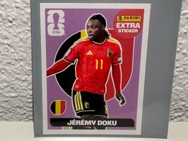 Panini Extra Sticker BEL Jeremy Doku