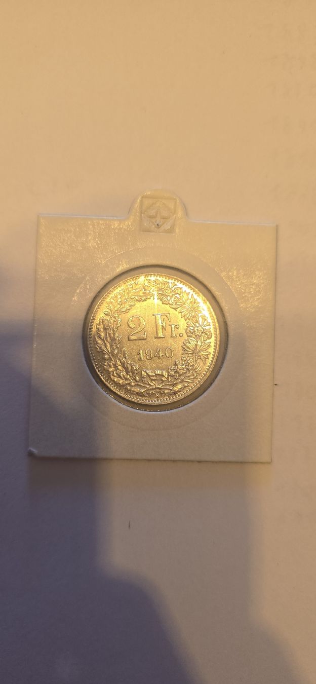 Toutes les monnaies: piece 2chf 1940 SUP – Neuf (Voir description) à Fribourg par yan_z5fr