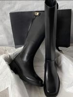 Elegante Stiefel, Schwarz, Grösse 38