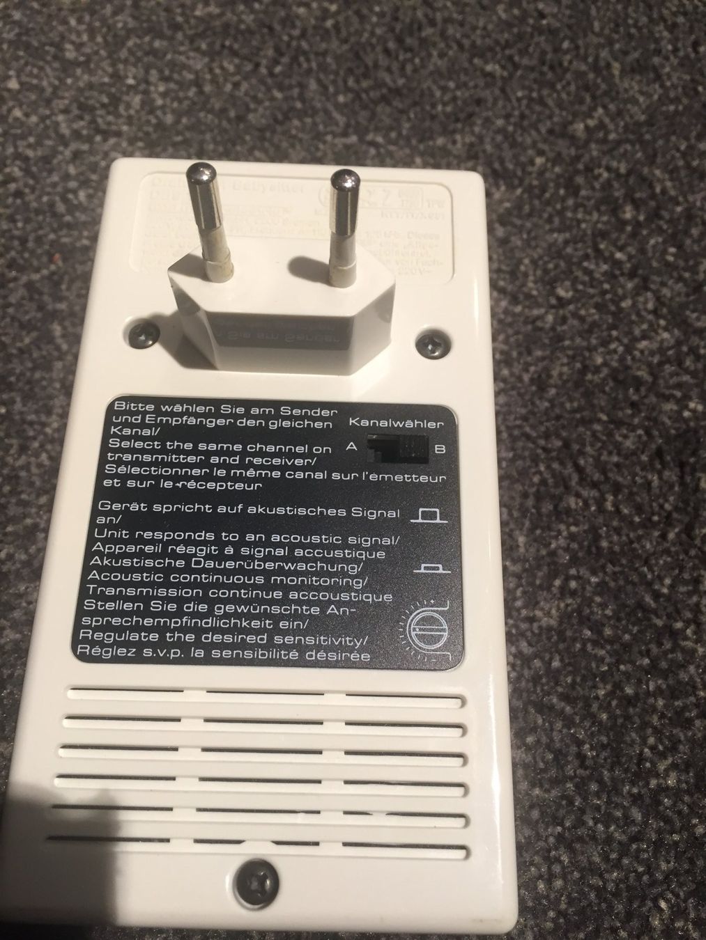 Componenti elettronici: Babysitter – Difettoso da Würenlingen venduto da Schneiderhifi 6