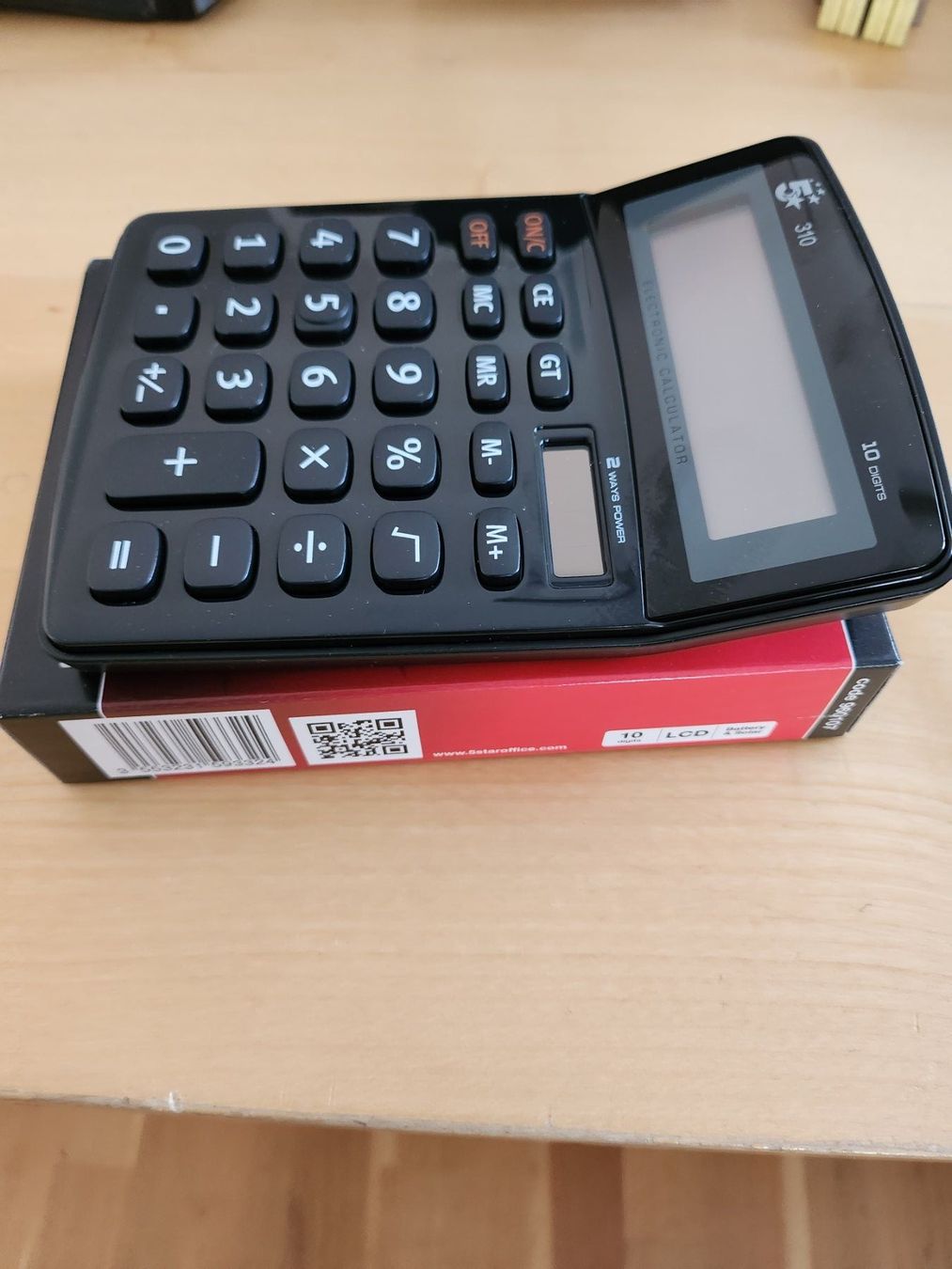 Calcolatrici tascabili: Taschenrechner Desktop calculator 310 – Nuovo e nell'imballaggio originale da Wila venduto da Datalog 2