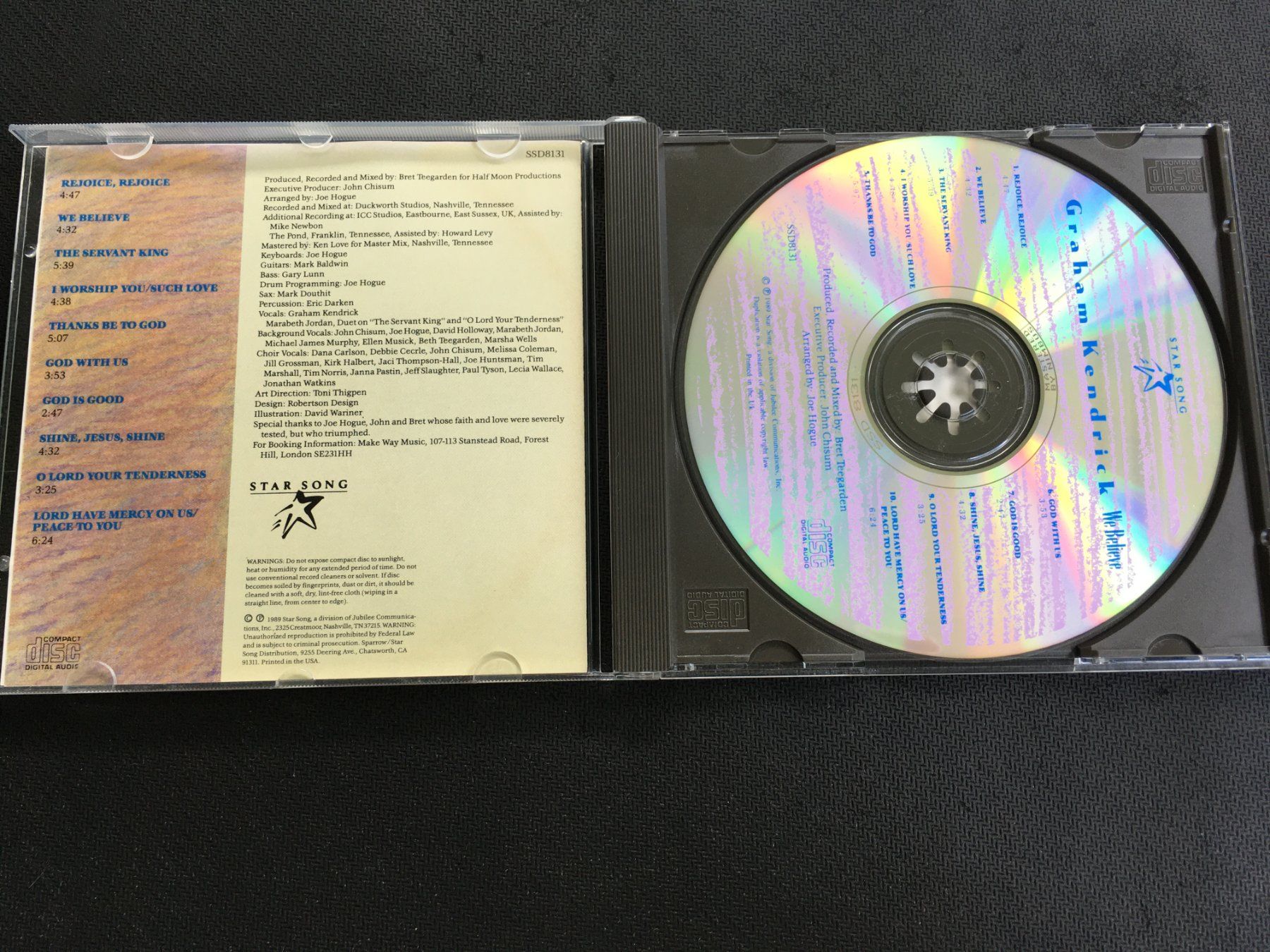 CD: Graham Kendrick - We believe -CD- – Usato da St.Gallen venduto da MedienJoe 1