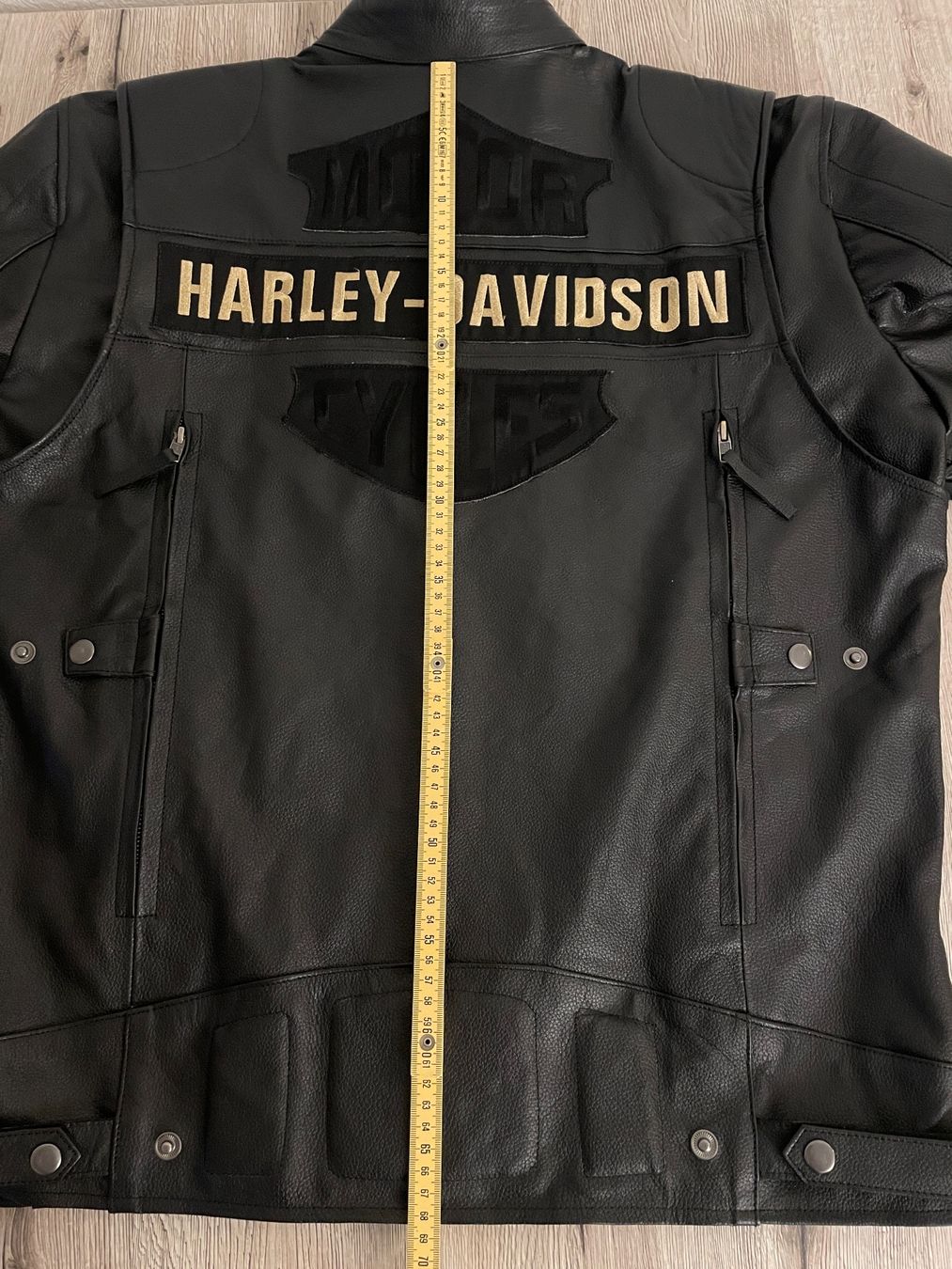 Giacche: Neue Lederjacke, , Grösse L mit Harley Davidson Aufnähern – Nuovo e nell'imballaggio originale da Ins venduto da creamo1 5