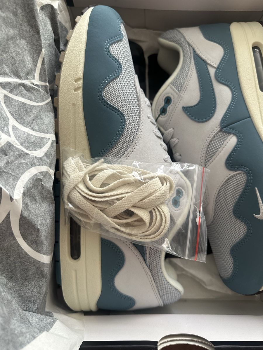 Nike Herrenschuhe: Nike Air Max 1xPatta Aqua US10.5/EU44.5  – Neu (gemäss Beschreibung) aus Zürich von admiraljh 4