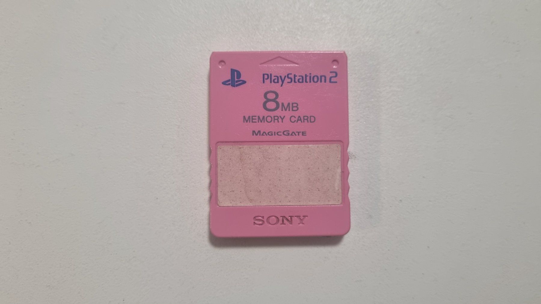 Sony Memory unit & Memory card: PS2 PlayStation 2 Memory Card 8MB Original - Rosa – Usato da Birsfelden venduto da val_d9c2