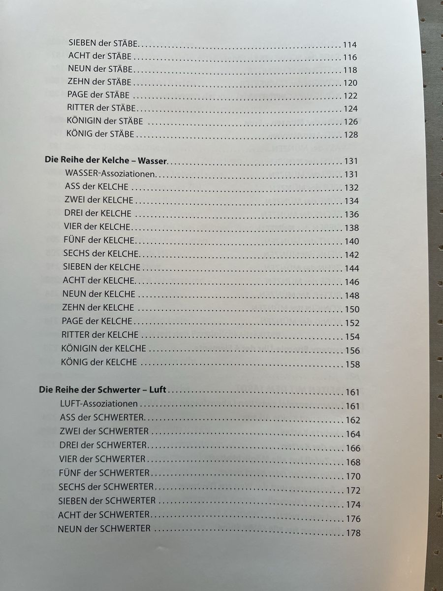 Libri: TAROT PRAXISBUCH & Karten – Usato da Winterthur venduto da ruebliangel 6