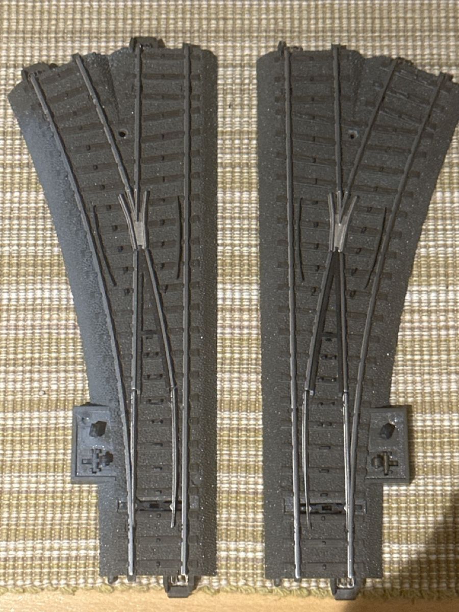 Märklin Modellini di ferrovie: Märklin H0-WS Weichenpaar C-Gleis Antrieb Decoder Bel.ab19.- – Usato da Sennwald venduto da HARO-Import